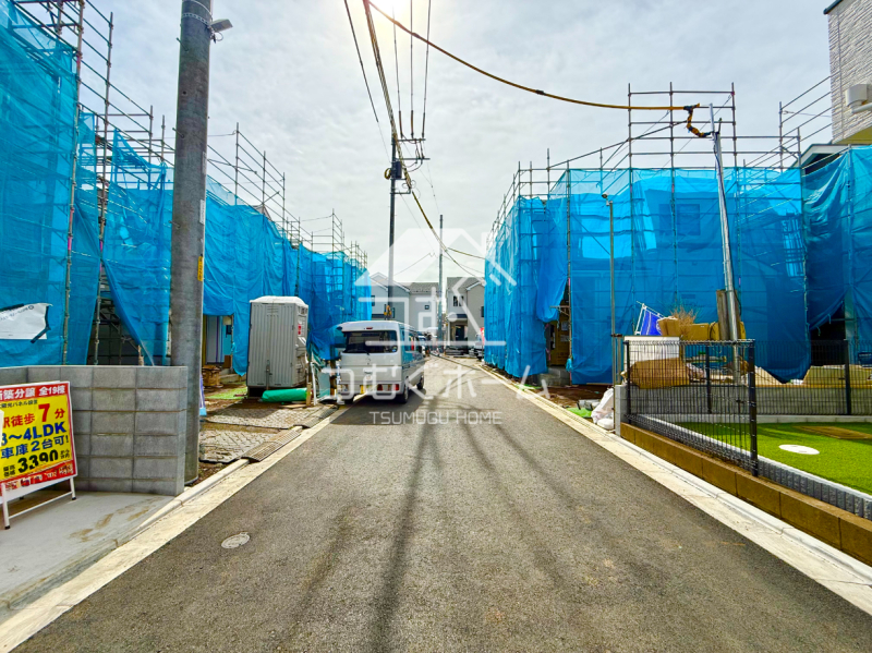 �O�ʓ��H�܂ތ��n�ʐ^ -