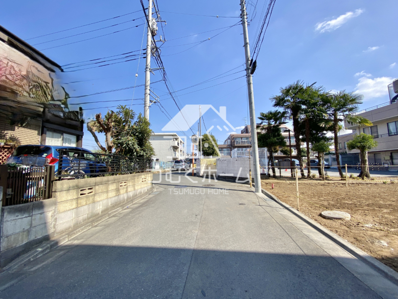 �O�ʓ��H�܂ތ��n�ʐ^ -