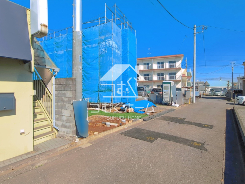 �O�ʓ��H�܂ތ��n�ʐ^ -